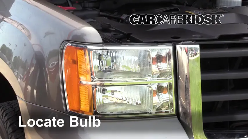 2009 GMC Sierra 2500 HD SLE 6.0L V8 Crew Cab Pickup (4 Door) Lights Daytime Running Light (replace bulb)